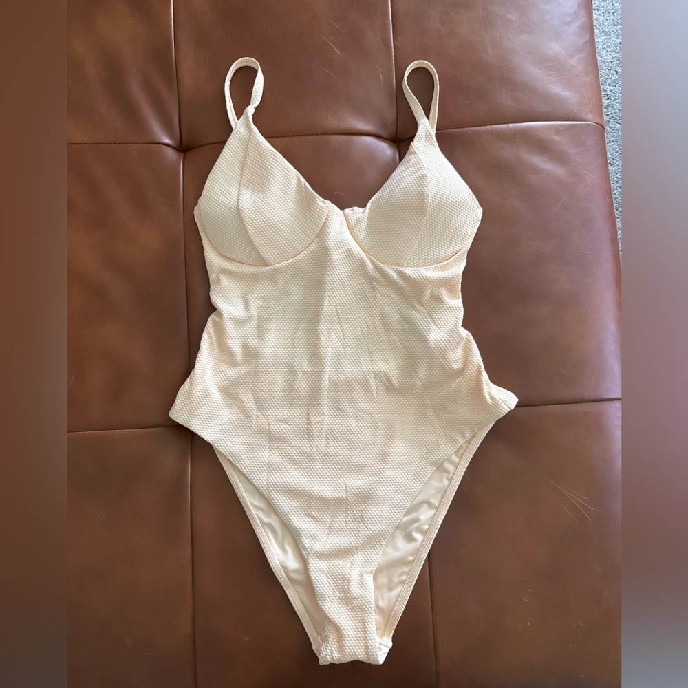 NWT Yellow One Piece Swimsuit